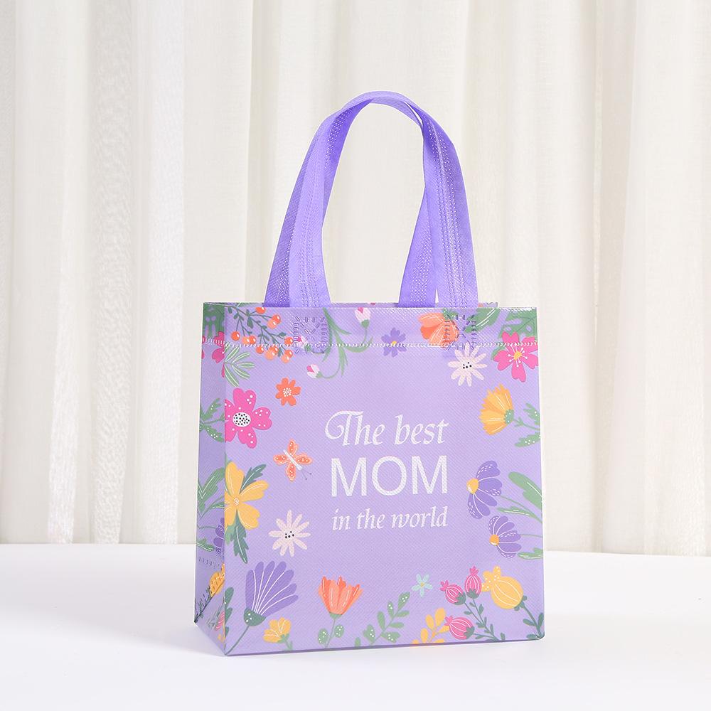 

12pcs Mothers Day Gift Tote Bags Non Woven Gift Packaging Bags for Mom Party Favor Shopping Bags 12pcs&20x9x20cm