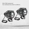 LED Work Lamp Motorcycle LED Spotlight IP68 Waterproof 12-60V High Low Beam Colorful  for Truck for Car