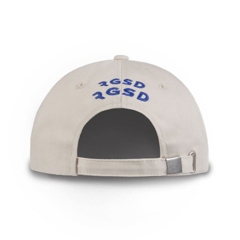 RIGOON STUDIO Planet R Two-Tone Ball Cap (Beige & Blue)