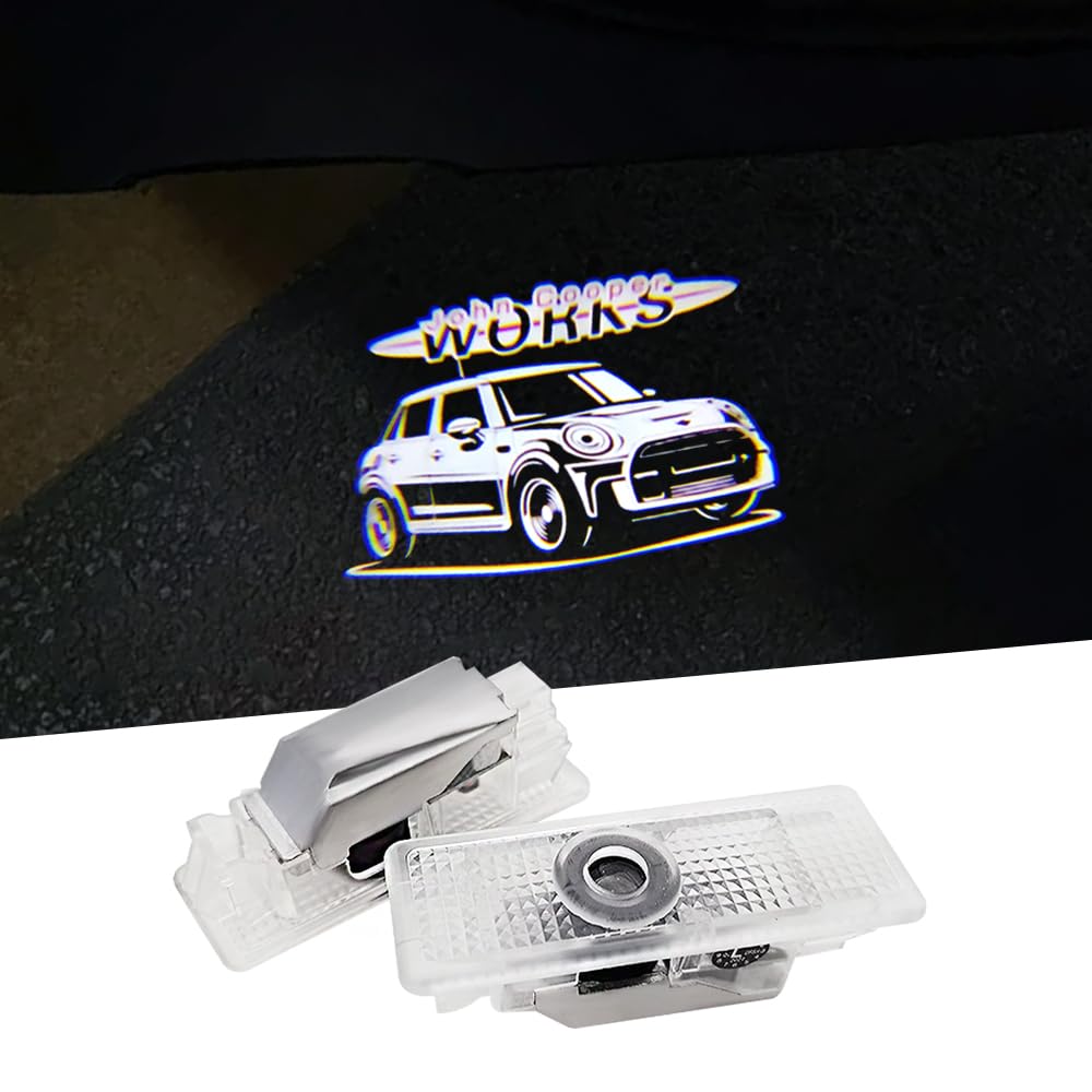 Mini Laser Logo Light Door Welcome Light Door Courtesy Lamp LED Logo Projection Curtain