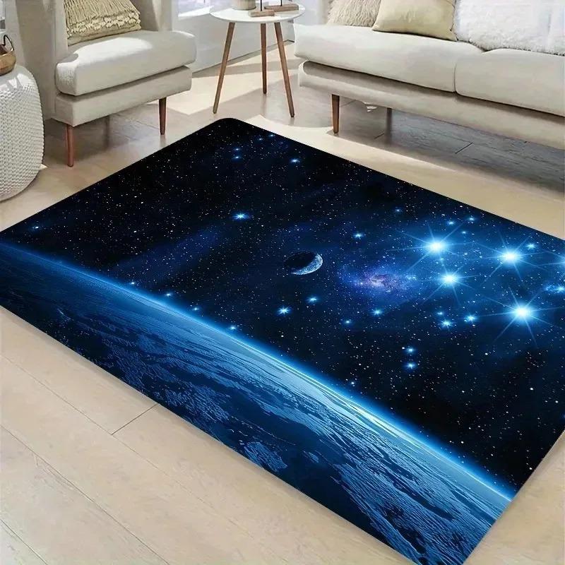 1PC Rose Arts Pattern Living Room Rugs Kitchen Rugs Non-Slip Home Door Mats Pop Arts Bath Mat Carpet for Home Sink Laundry Decor