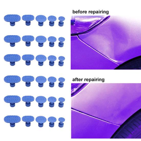 30Pcs Paintless Car Body Dent Puller Removal Glue Pulling Tabs Repair Tools