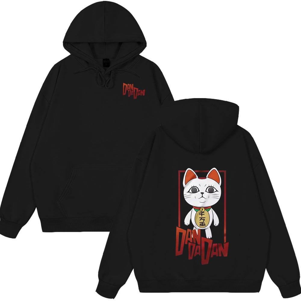 

New Style Tops Cute Cat Dandadan Okarun Anime Graphic Hoodies Men Women Clothing Fashion Vintage High Quality Cotton Couple Wear 3XL