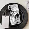 Chinese l-landscape  Phone Case Black Silicone Soft For Samsung Galaxy A73,A72,A71,A70,A53,A52,A51