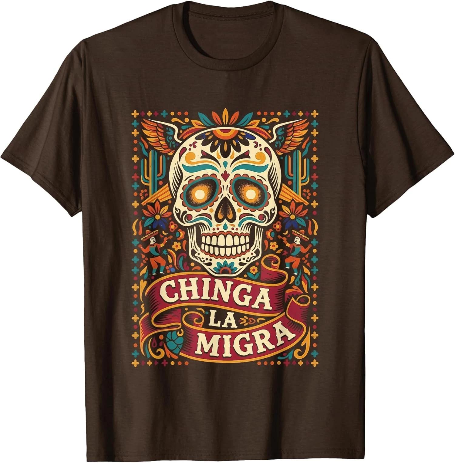 Dia De Los Muertos Mexican Day of the Dead Skull Unisex T-Shirt M