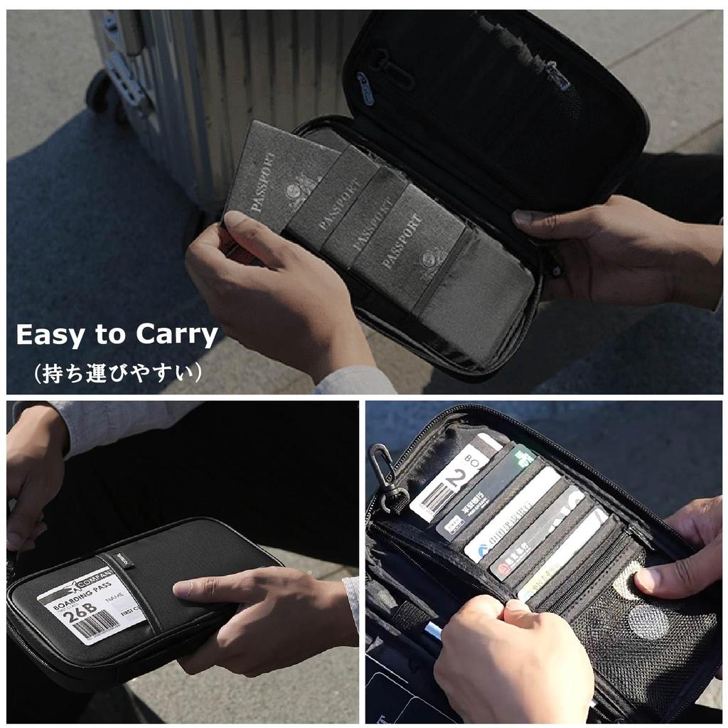 Passport Passport Passport Card Travel Hanging Around the Large Water Passport Overseas Business Trips [YAPJEB] Case, Anti-Skimming, Cover, Case,