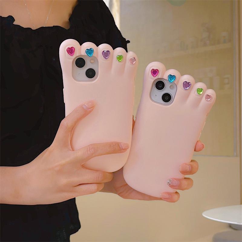 Creative Bigfoot PVC Shockproof iPhone Case iPhone 11