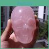 Pink Skull Art Figurine Handicraft Living Room Display Decoration Toy Gifts
