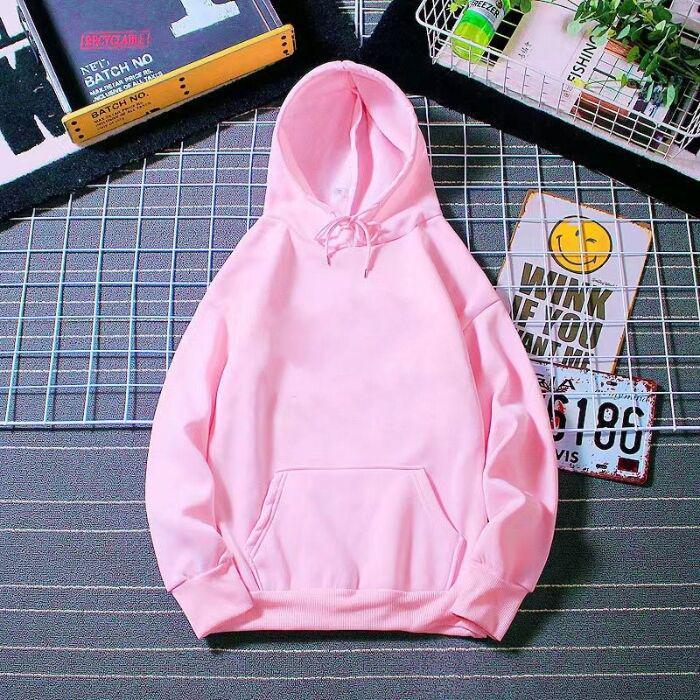 Damen 2026 Einfarbiger Hoodie Sweatshirt
