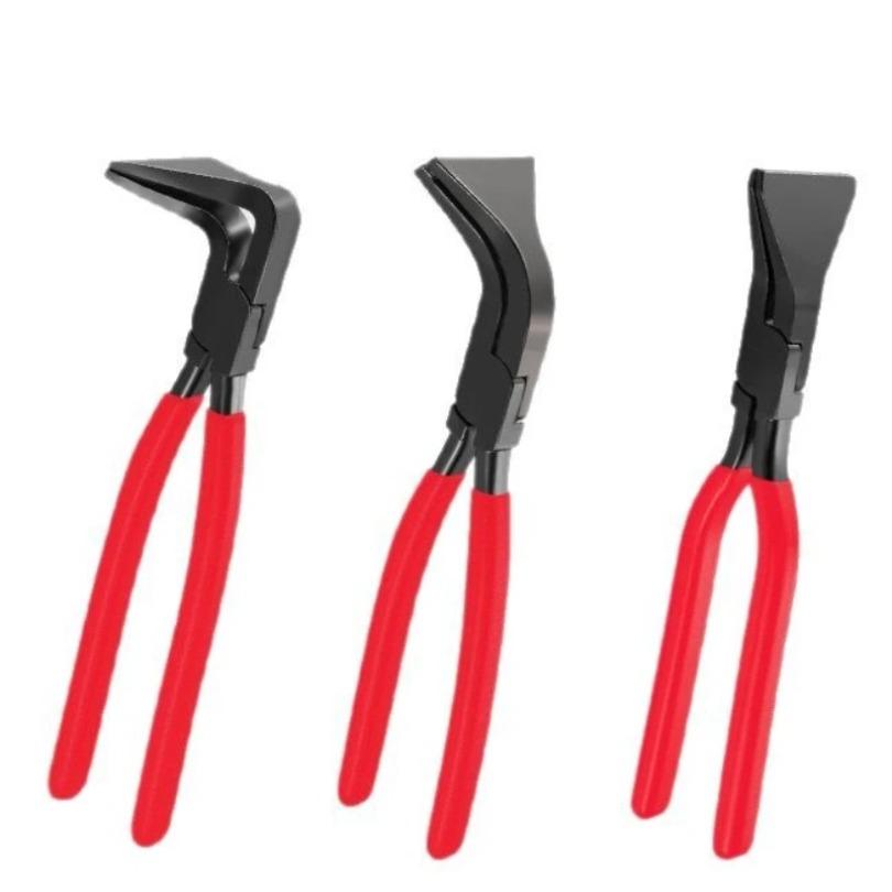 Metal Bending Pliers, Hand Seamers with Straight Jaw 45°& 90°& 180°, Sheet Metal Tools for Bending Flattening,