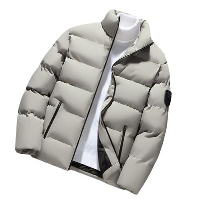 Autumn and Winter Men's Cotton-padded Jacket Men's Padded Clothes Cotton Jacket Bread Clothes Collar Coat Men's Cotton-padded Clothes