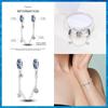 FitNew Original Bracelets 100% 925 Sterling Silver Oecan Blue Sea Turtle Starfish Mermaid Charms Beads DIY Jewelry Making