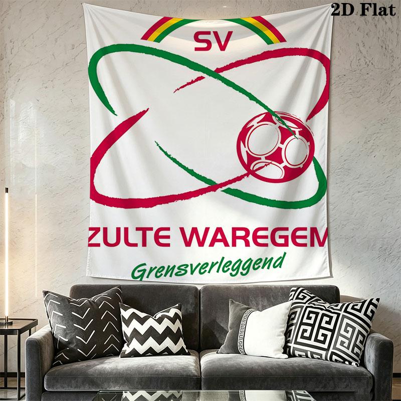 SV Zulte Waregem Wall Hanging Printed Fabric Blanket Decorative Tapestries for Bedroom Living Room Home Decor