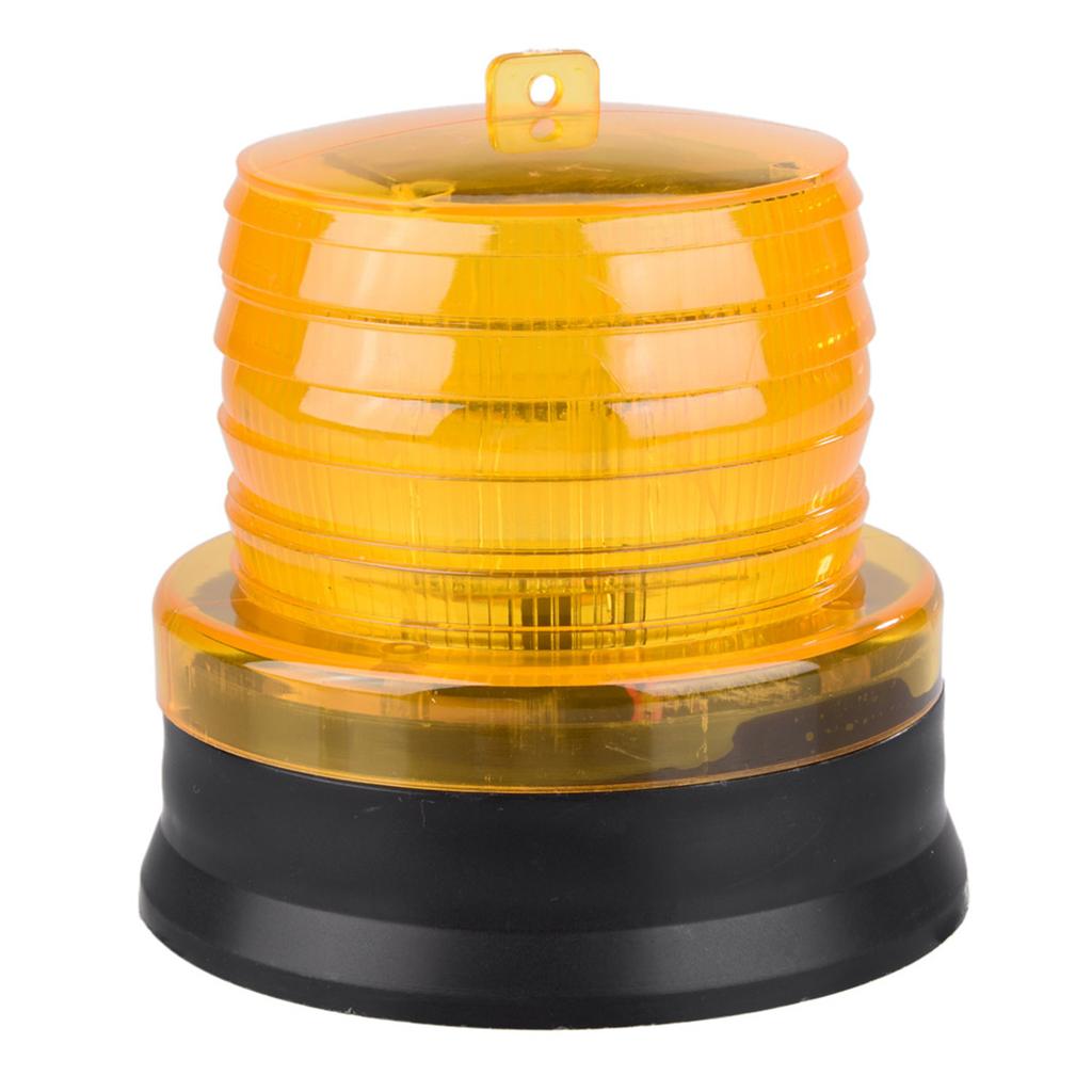 Emergency LED Warning Light Solar Flashing Strobe Beacon 2V Car Auto Safety Signal Lamp Hazard Warning Light Portable Beacon