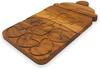 Valentine's Day Gifts Organic Acacia Kitchen Cutting Chopping Charcuterie Board Platter Butcher Block for Cheese and Vegetables Meat