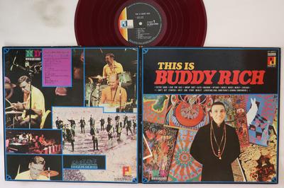LP Record BUDDY RICH - This Is Buddy Rich JP8657 Pacific Jazz Japan Jazz Used