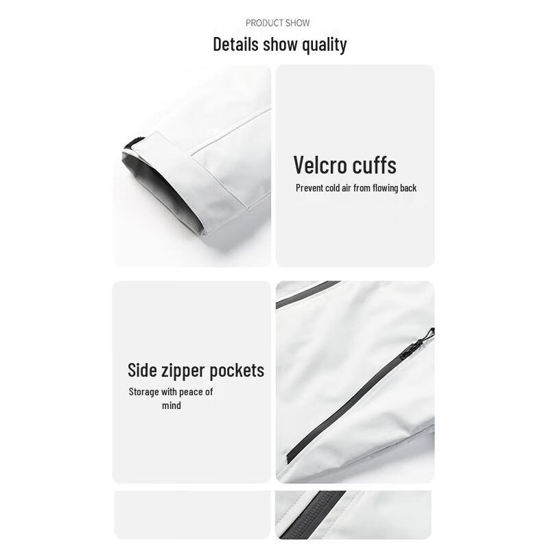 FIRS Men's 3-in-1 Casual Outdoor Jacket