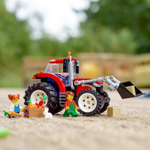 LEGO City Tractor Jucărie Cadou Bloc de aniversare Educativ Crăciun Băieți Fete Copii 5 ani 6 ani 7 ani 8 ani City Building V