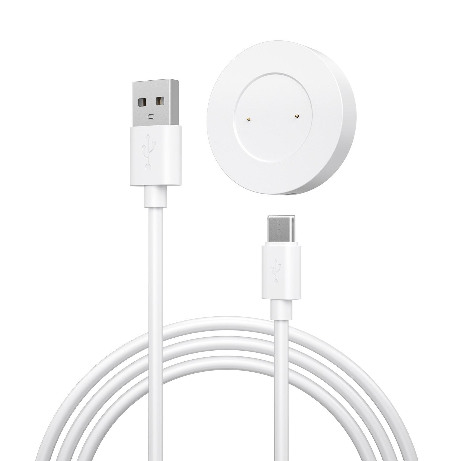 

USB-зарядка для Huawei Watch GT 46 мм 42 мм/GT2 46 мм 42 мм/GT 2e Док-станция для быстрой зарядки для Honor Magic Watch 2 46 мм 42 мм Зарядное устройство белый