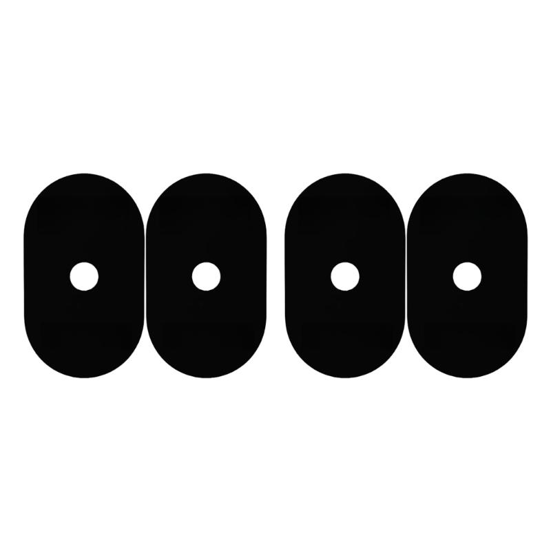 2/5pairs Mountain Bike Tire Valves Sticker Rims Protections Pad Bicycles Tire Air Nozzle Protective Sticker Enduring