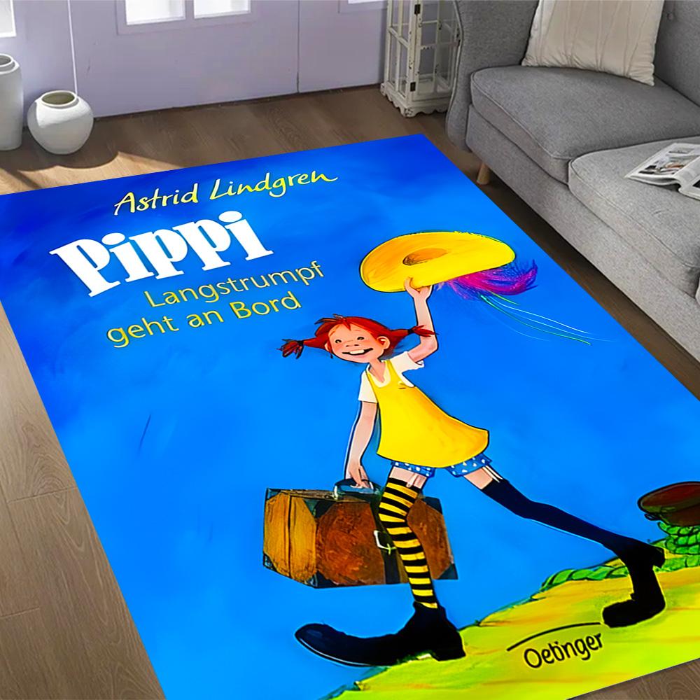 La Casa di Pippi. Tappeti Antiscivolo Tematici - Arredamento per la Casa in Poliestere, Adatti per Camere da Letto, Soggiorni, Ingressi, Studi e Decorazioni