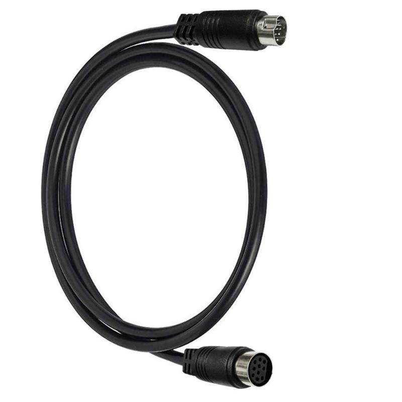 3/1.5/1/0.5m S-video Cable Male To Female 10Pin Mini DIN Computer Connector TV Cable For Projector VCR DVD Nickel Plated