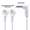 2/4 Way 3.5mm Plug Wires For Tens Massager Electrical  Muscle Stimulator Electrode Cable Line Wire For Electrode Pads