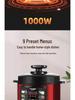 Smart Multifunction Electric Pressure Cooker - Double Pot, Large Capacity, Automatic, High-Pressure Rice & Porridge Cooker
