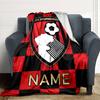 Custom Name "Juventus Jersey" Blanket for Couch & Bed, Plush Cozy Fuzzy Blanket Super Soft & Warm Blankets for Fall and Winter. 0908254