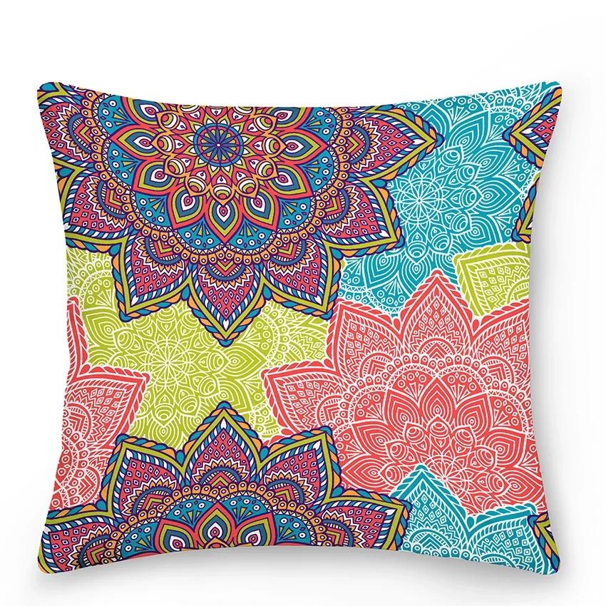 Διακοσμητική Μαξιλαροθήκη Μάνταλα για Σαλόνι Κρεβάτι Διακοσμητική Κάλυψη Μαξιλαριού Αυτοκινήτου Στυλ Μποχέμ