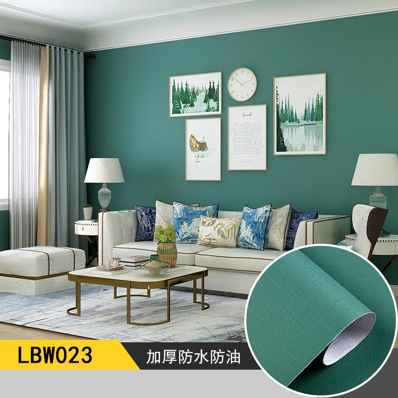 Wallpaper Self-Adhesive Furniture Renovation Stickers Solid Color Background Wall Stickers For Wall Decoration PVC Waterproof