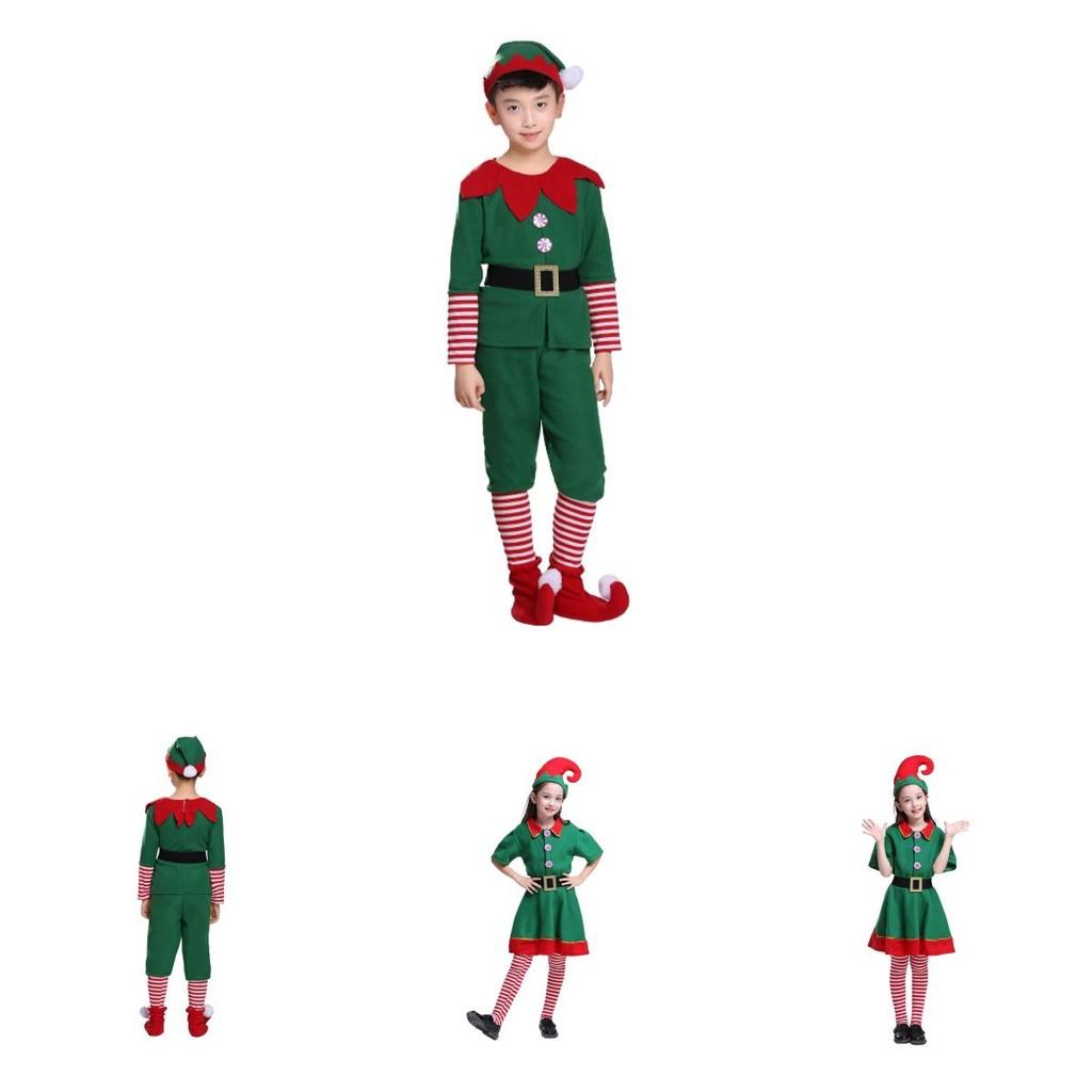 Stylish Christmas Elf Cosplay Costume For Festive Parties Xmas Role-play