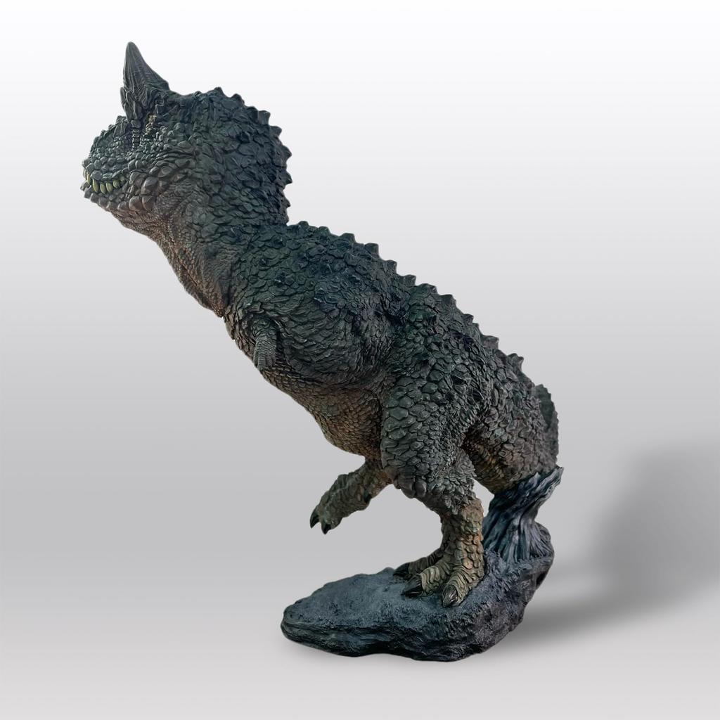 Carnotaurus Schwarz Soft Vinyl Finished Figure Non-scale Pre-painted