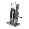 Manual Sausage Stuffer Maker 2L Stainless Steel Vertical Handmade Sausage Filling Machine with