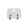 2 Pcs Christmas Tree Xmas Dangle Eardrop Christmas Elk Santa Claus Earrings  Gifts