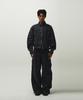 The Anti Platform Oversized Crop Rider Denim Jacket (Black)