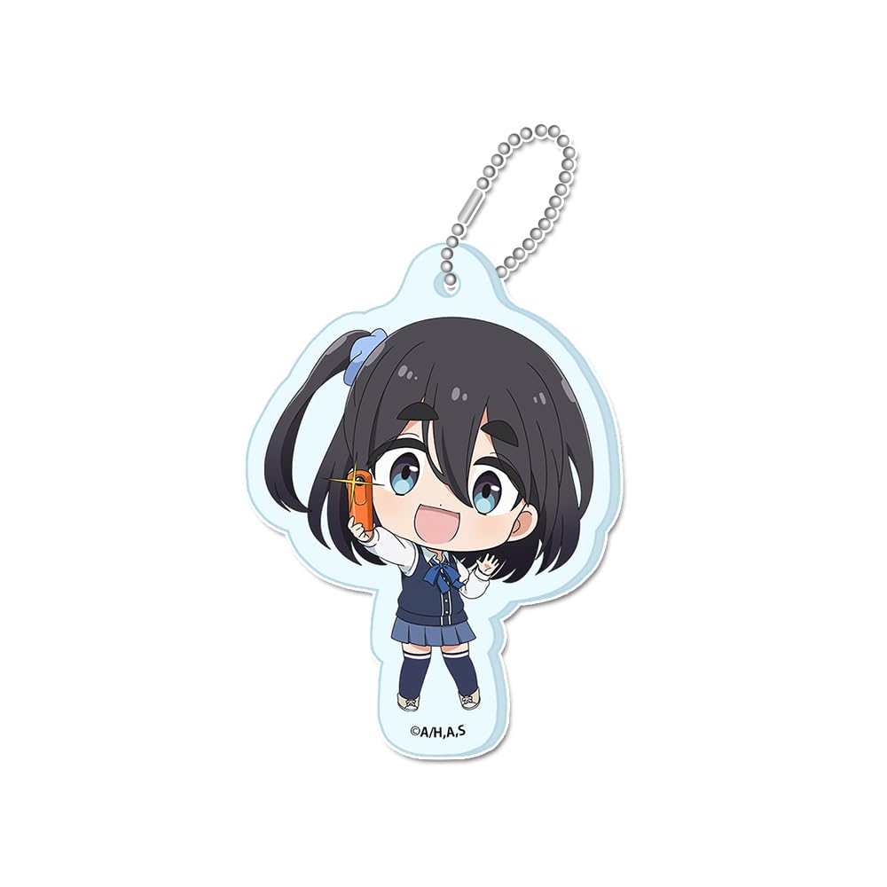 TV Anime A Satsuki Amemiya Puchichoko Mini Acrylic Key Chain "mono"