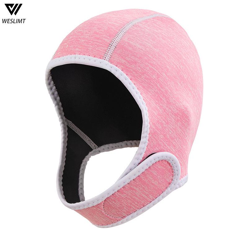 Spot 2MM Quick-Dry Swim Cap: Soft, Warm Nylon Hood for Swimming, Surfing, and Diving with Sunscreen Protection