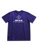 CODE I'M Lab Logo Print Oversized Short Sleeve T-Shirt Purple