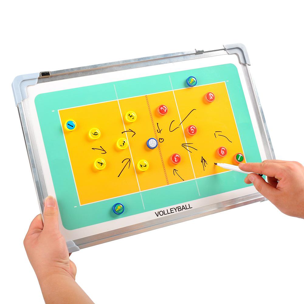 Magnetic Aluminum Alloy Basketball and Volleyball Coaching Board