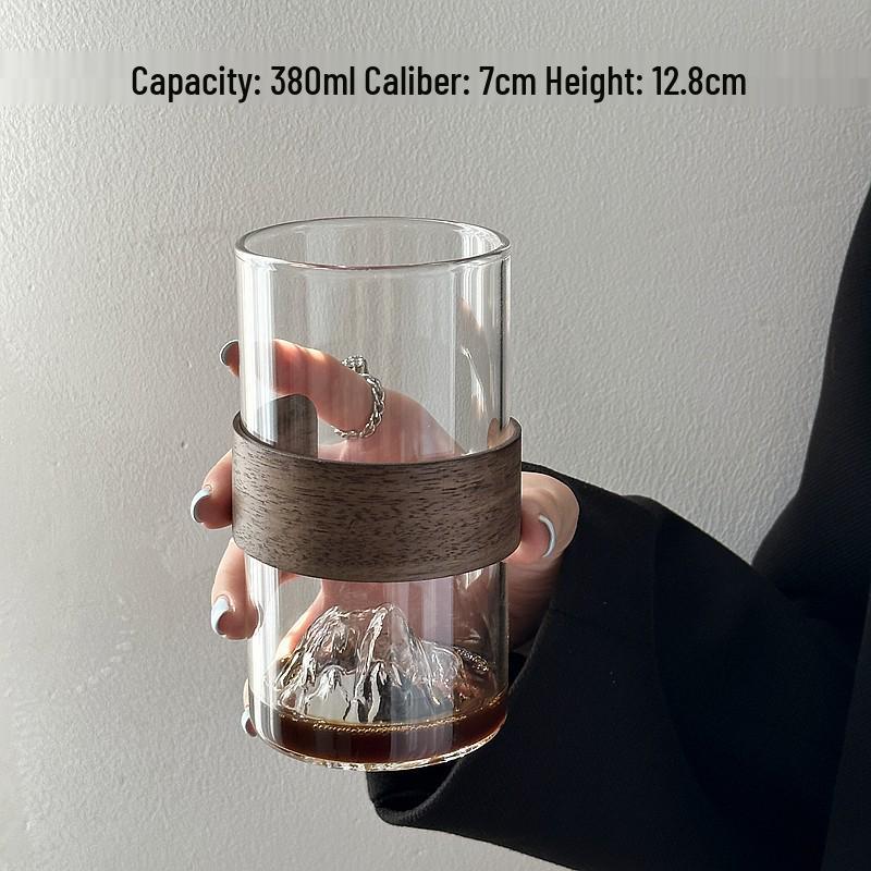 Japanese Mount Fuji High-Temp Resistant Anti-Scalding Beverage Cup 301-400ml