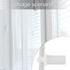 Plastic Shutter Repair Pins Plantation Shutter Louvers Staple Replacement For Various Blinds Simple Installation