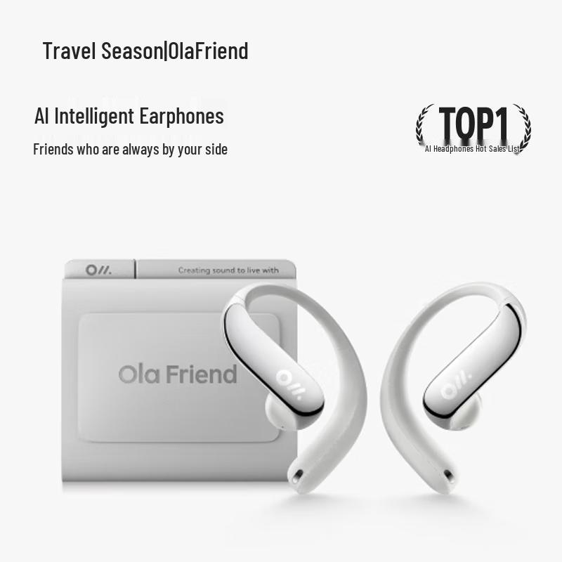 

Ola Friend AI Open-Ear Bluetooth Earbuds