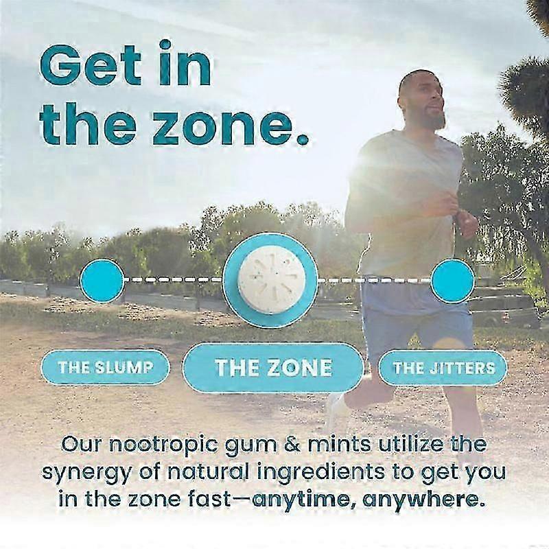 NeuroGum Energy Caffeine GUM (Mint Flavored Caffeine Sugar) - Suitable for Men and Women