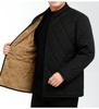 Men's Winter Cotton-Padded Jacket for Seniors - Fleece-Lined, Thickened, Warm, Ideal for Dad or Grandpa