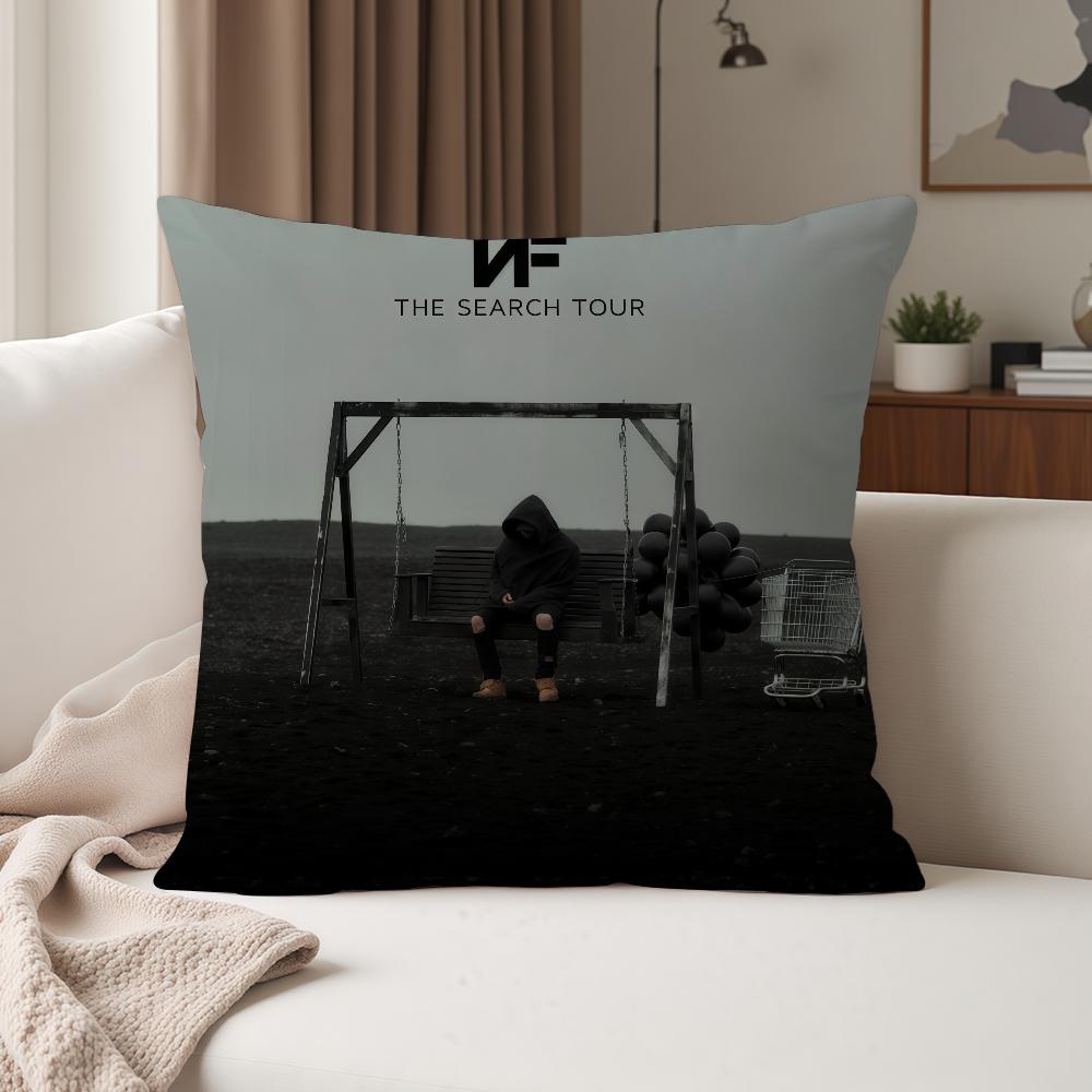 Singer NF Fear Pillow Case Suitable For Bedrooms Living Rooms Cars Home Decoration