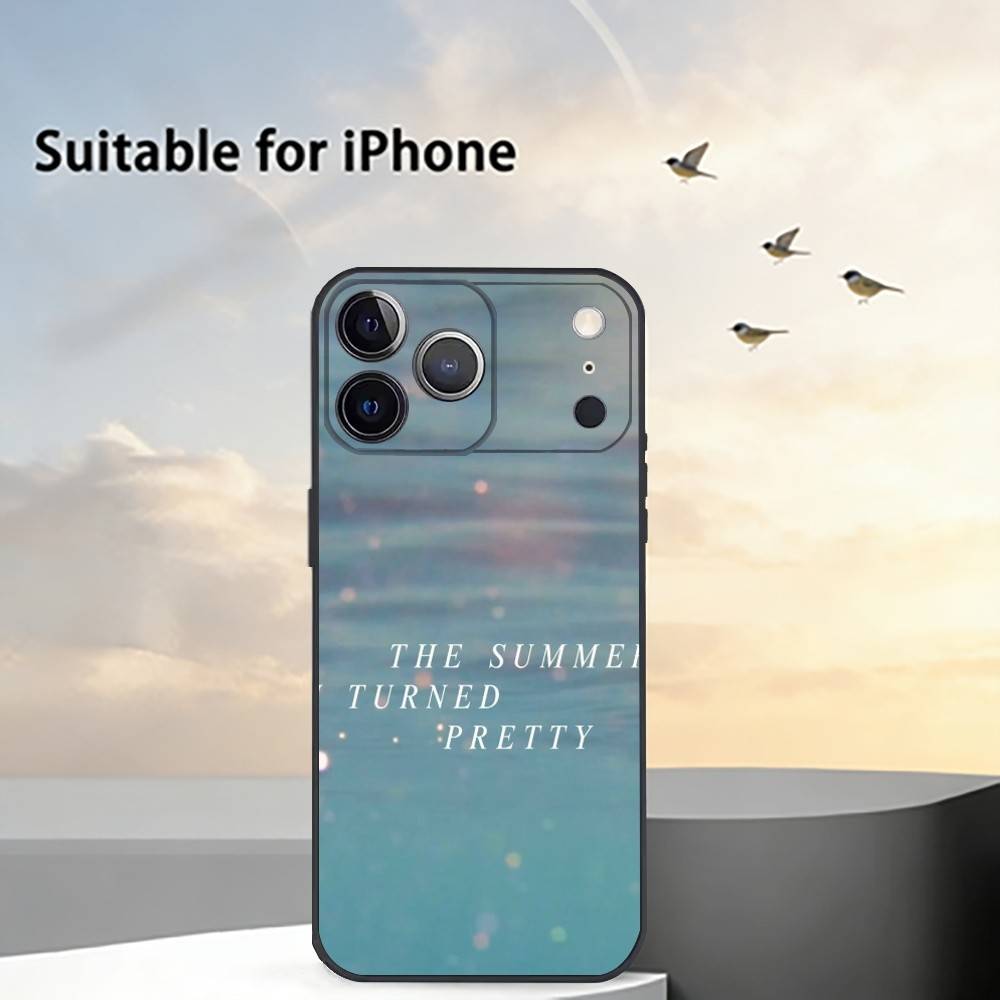 

The S-Summer I T-Turned Pretty Phone Case Silicone Soft For IPhone 17 16 15 14 13 12 11 X XR Plus Pro Max Plus iPhone14ProMax