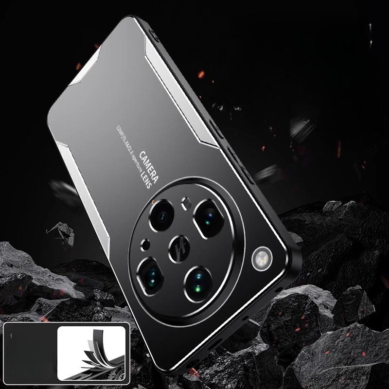 Slim Metal Hard Cover for Find X8 Ultra X8S Camera Lens Protection Soft Bumper Shockproof Cover for Find X8ultra X8 S Plus Pro