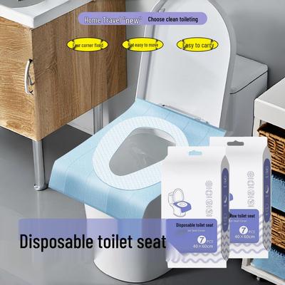 Extra Large Disposable Toilet Seat Covers - Extra Thick, Full Coverage, Individually Wrapped for Travel and Hotel Use