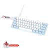 K61 61 Keys Ribbon Wired Mechanical Keyboard Red Blue Switch Ice Blue Backlight Type-C Portable Full Key Rollover Gaming Keypad